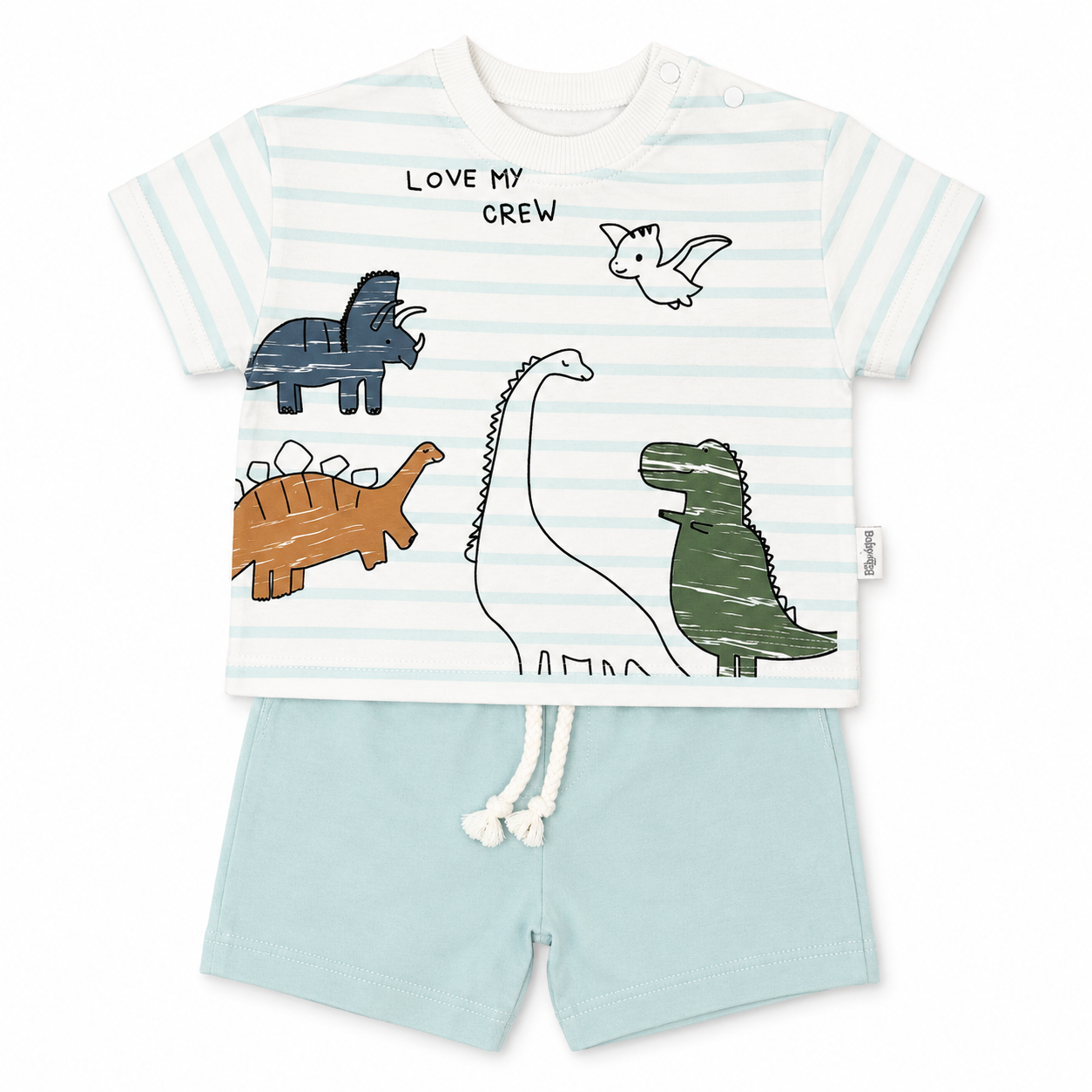 Boys Cotton Animal Set - 2 Pieces