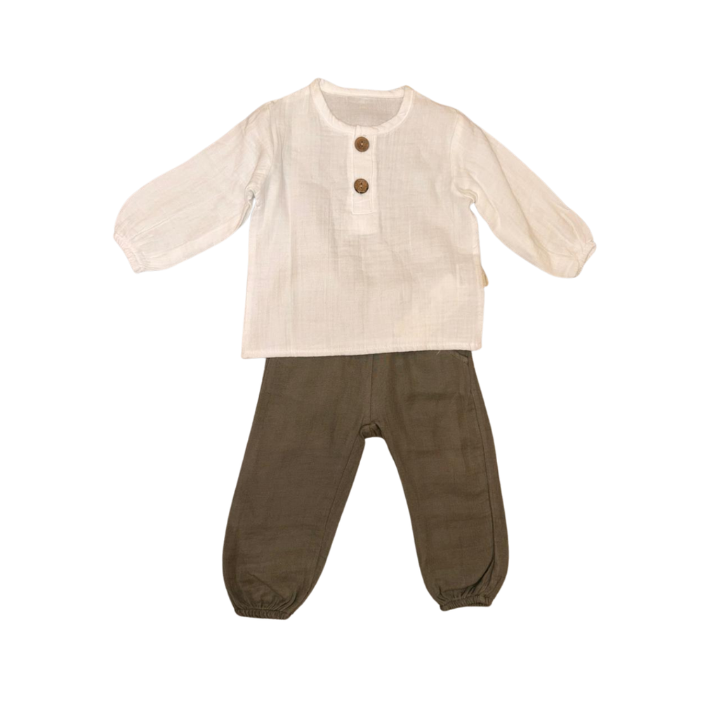 Boys Casual Linen Set