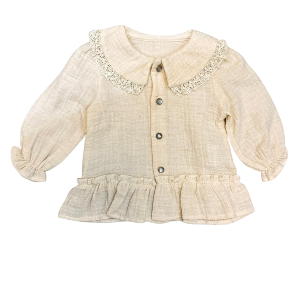 Girls Elegant Linen Set