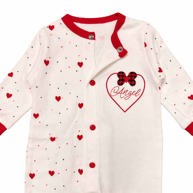 Girls Cotton Jumpsuit Set – 2 Pieces