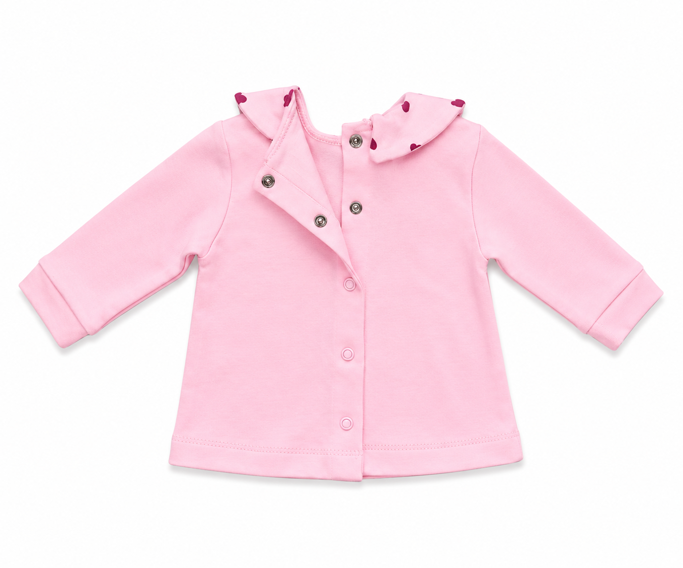 Girls Heart Print 2-Piece Set