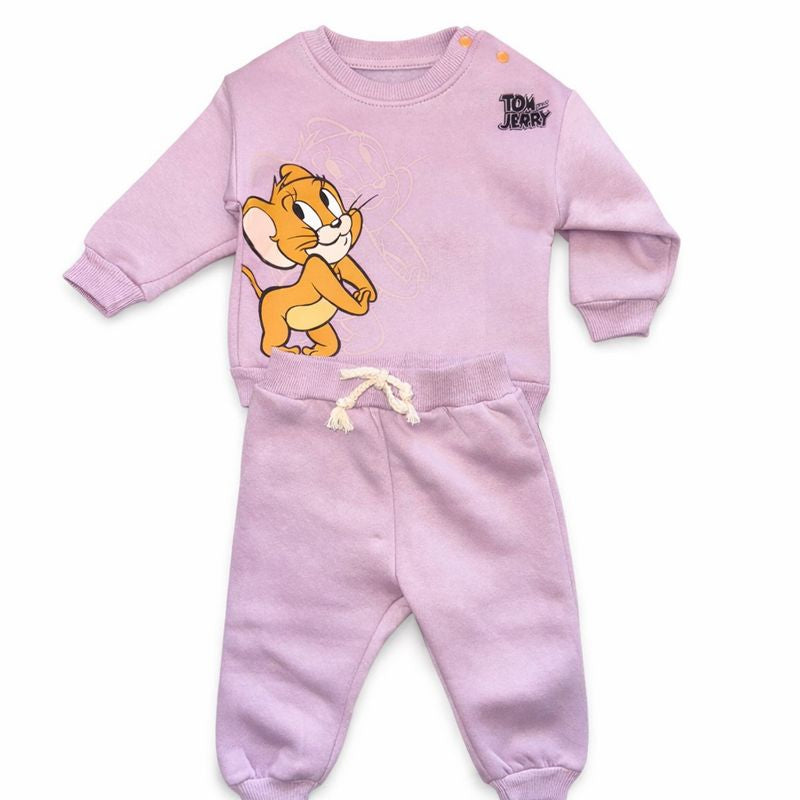 Girls Tom & Jerry Fleece Set – 2 Pieces