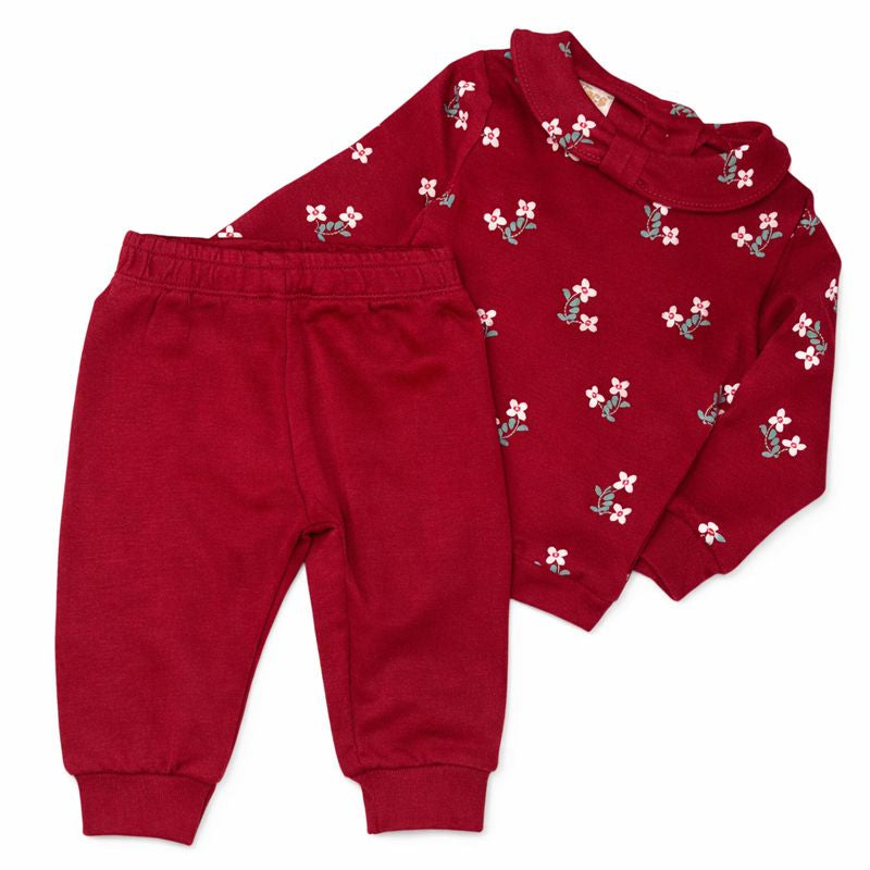 Printed Flower Set – 2 Pieces