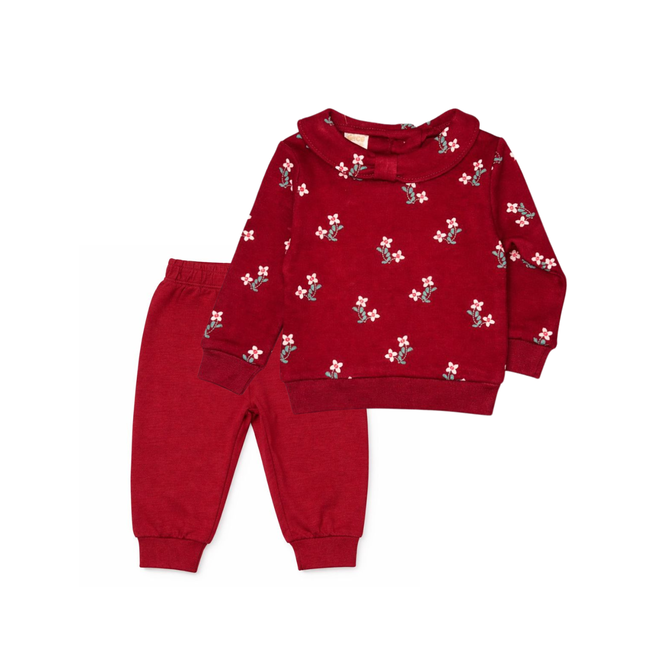 Printed Flower Set – 2 Pieces