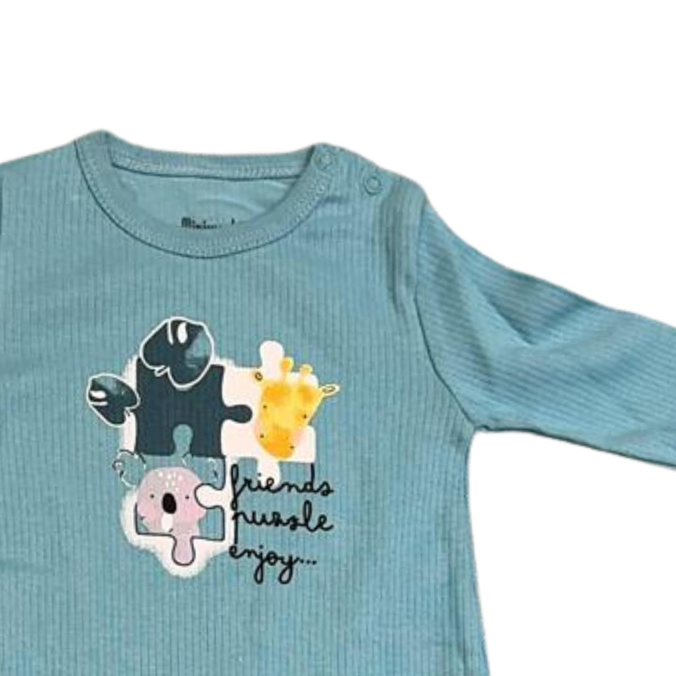 Cotton Boys Jumpsuit Set – 2 Pieces