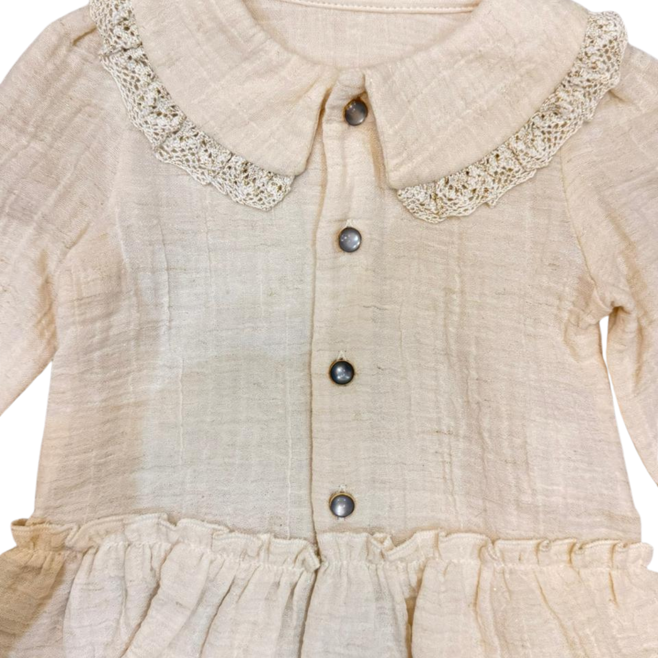 Girls Elegant Linen Set