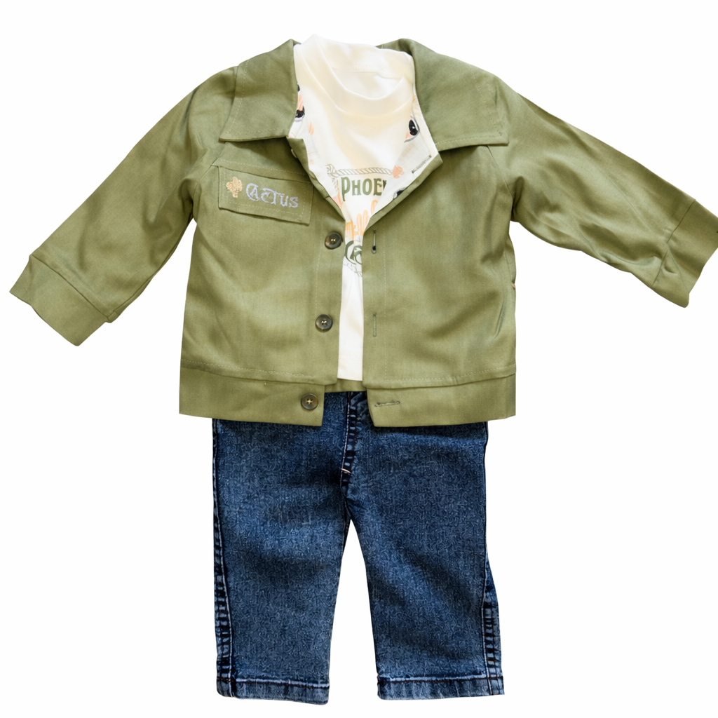 Boys 3-Piece Outfit Set