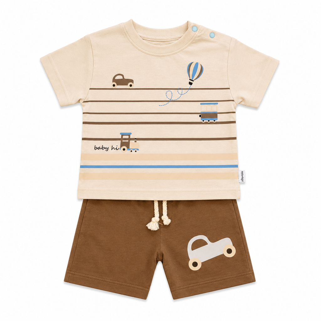 Boys Comfy Cotton Set – 2 Pieces