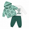 Boys Lion Print 3-Piece Hoodie Set