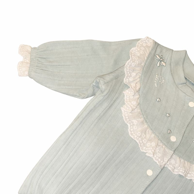 Girls’ Elegant Cotton Set – 3 Pieces