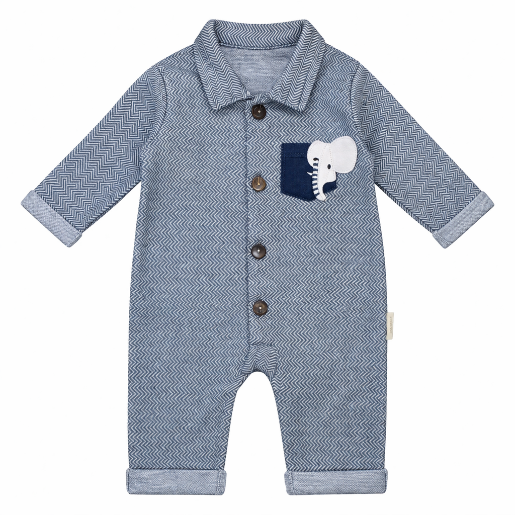 Unisex Cotton Baby Jumpsuit