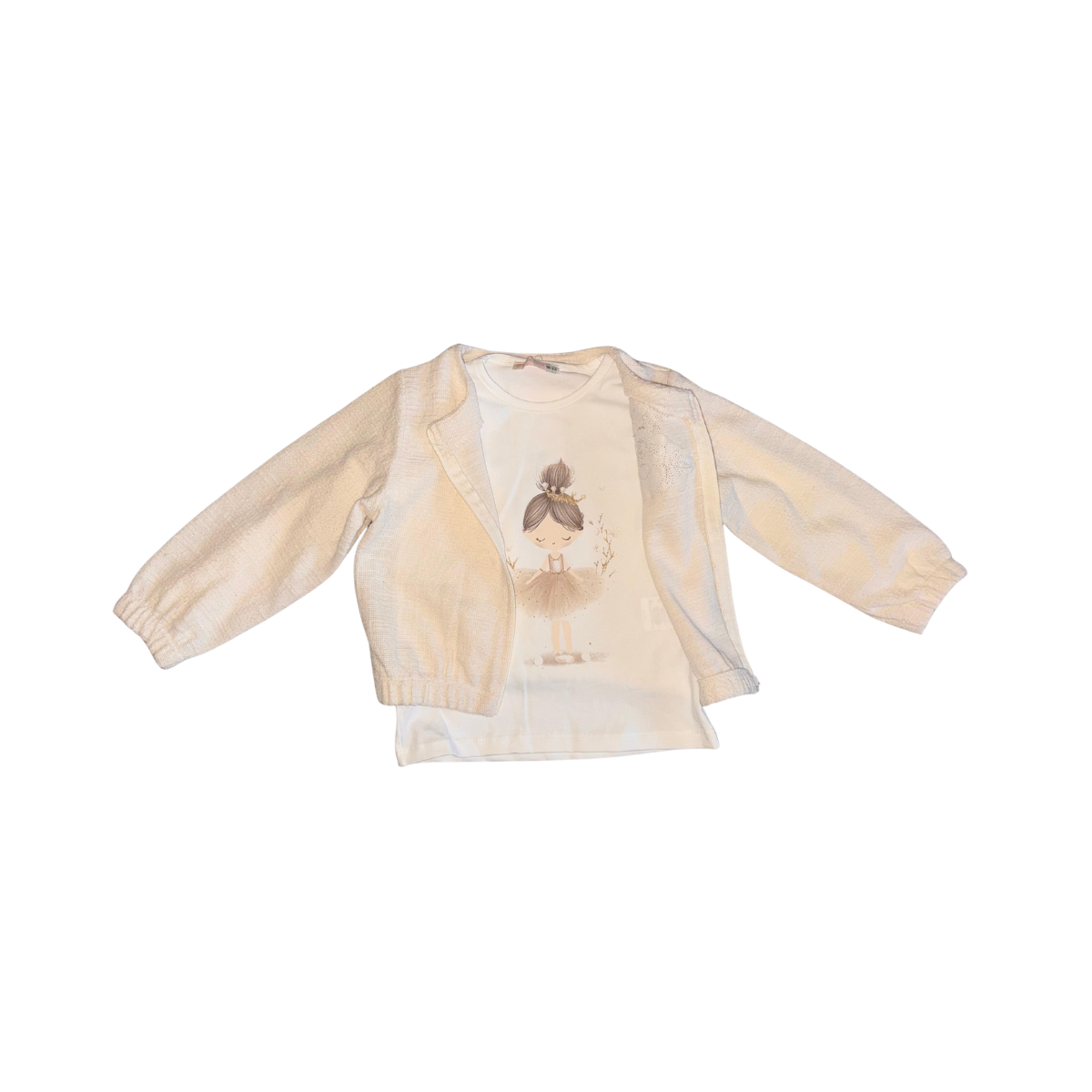 Girls Skirt & Cardigan with Mini Crossbody Bag