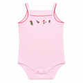 Girls Cotton Bodysuit Set – 3 Pieces