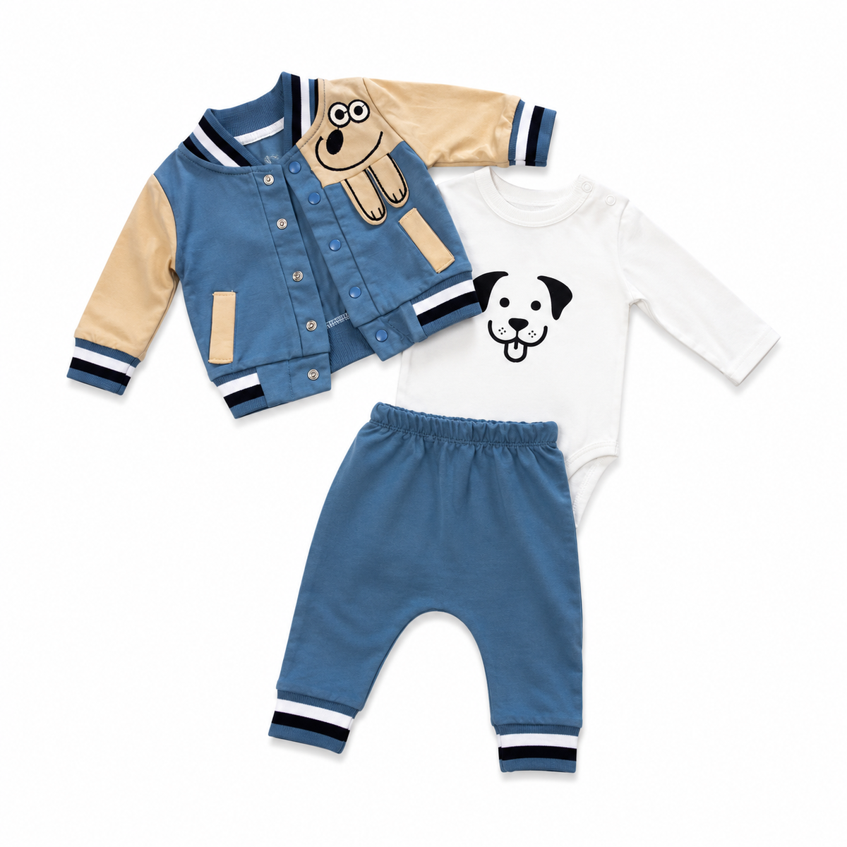 Boys Puppy Varsity 3-Piece Set