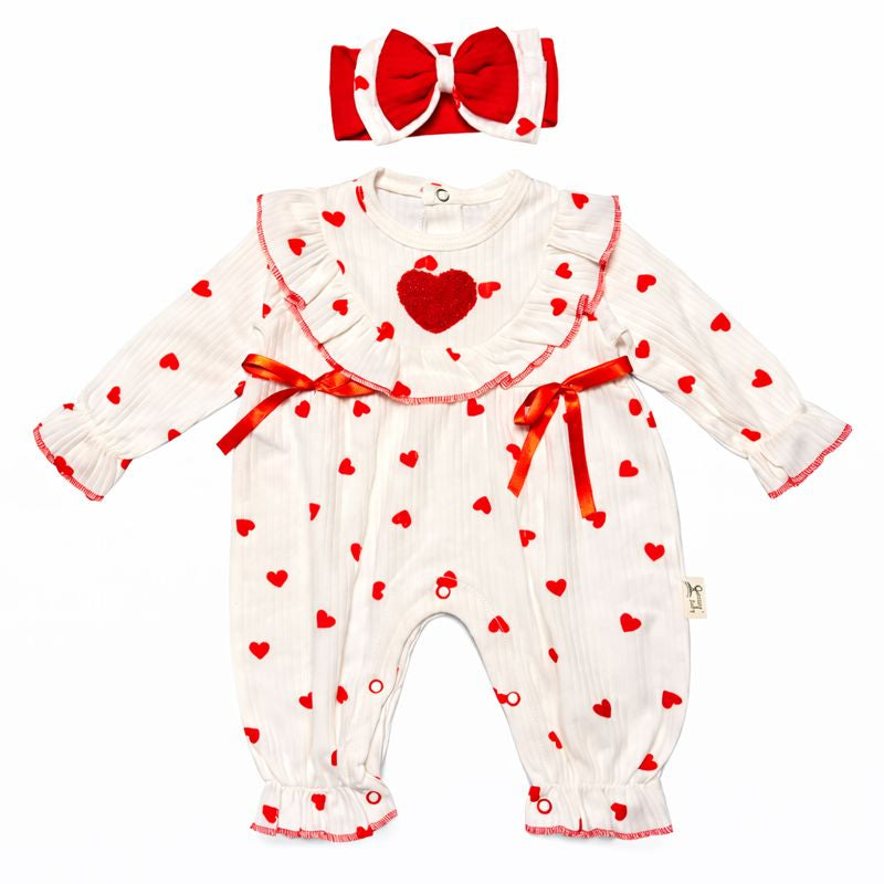 Cute Girls Romper Set – 2 Pieces