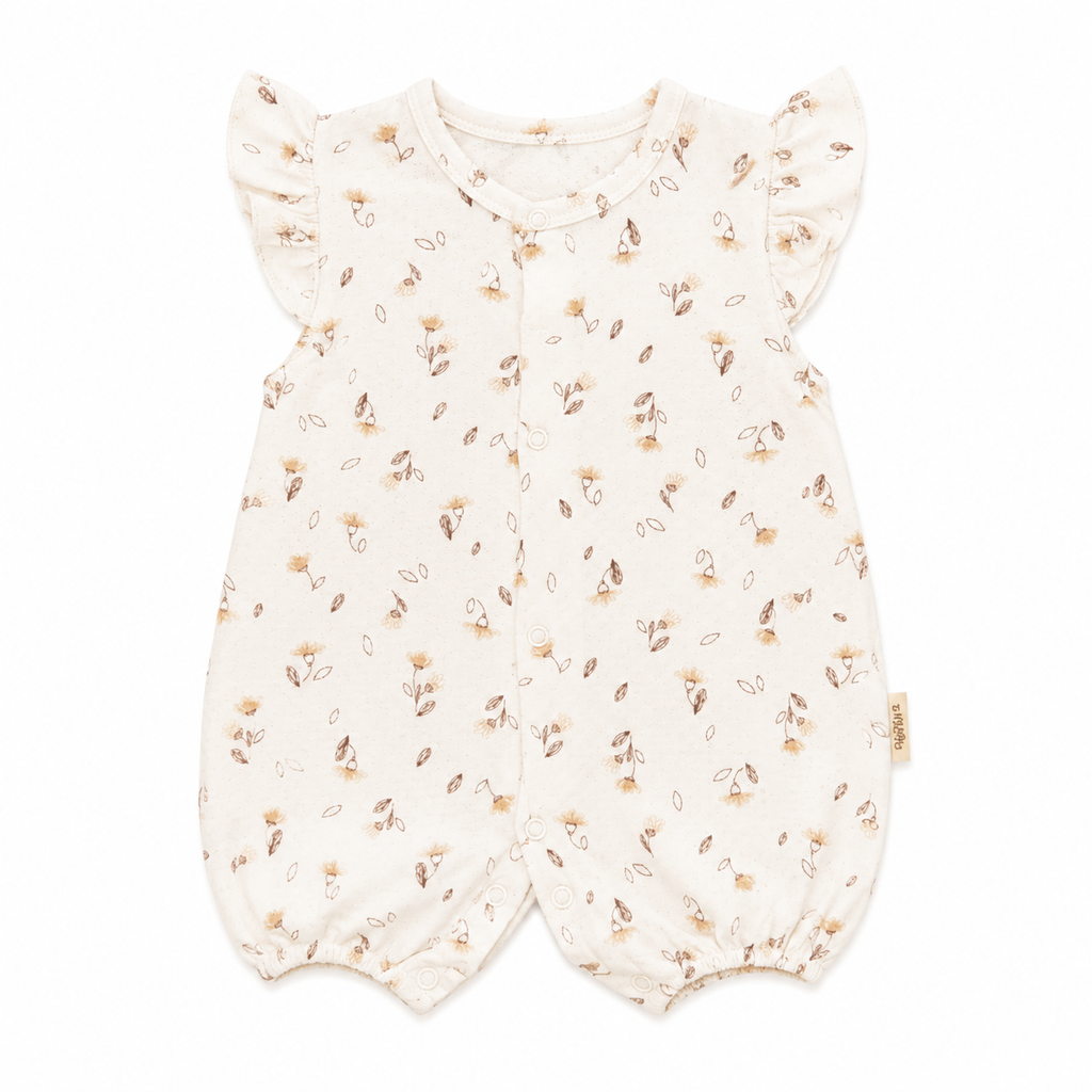 Girls Cotton Jumpsuit Set – 2 Pieces