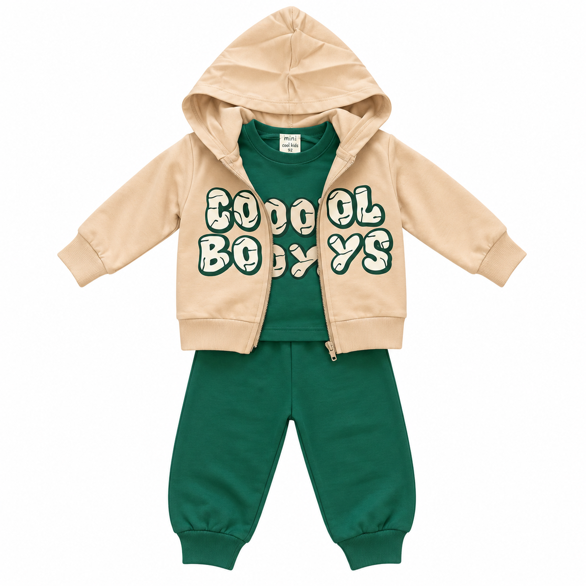 Baby Boys Cool Boys 3-Piece Tracksuit Set
