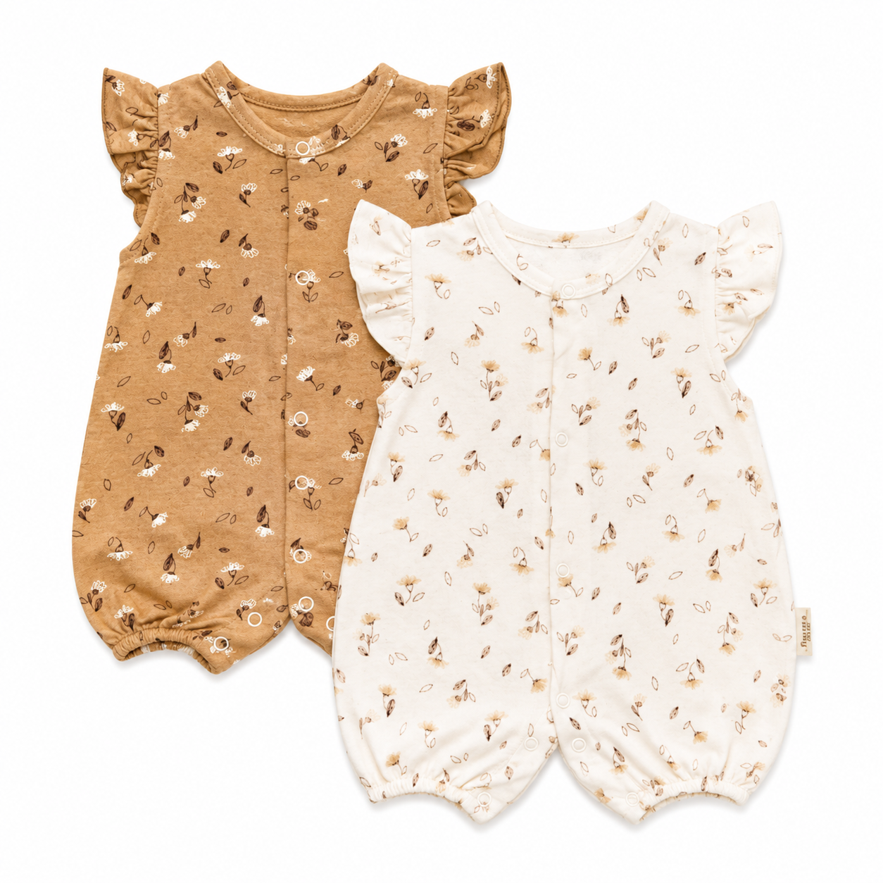 Girls Cotton Jumpsuit Set – 2 Pieces