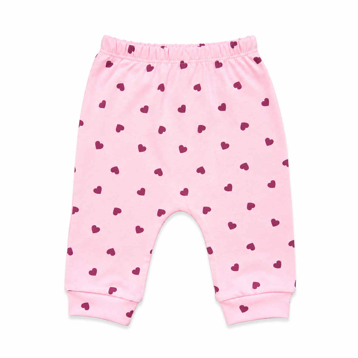 Girls Heart Print 2-Piece Set