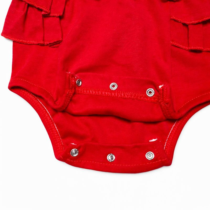 Cute Girls Romper Set – 3 Pieces