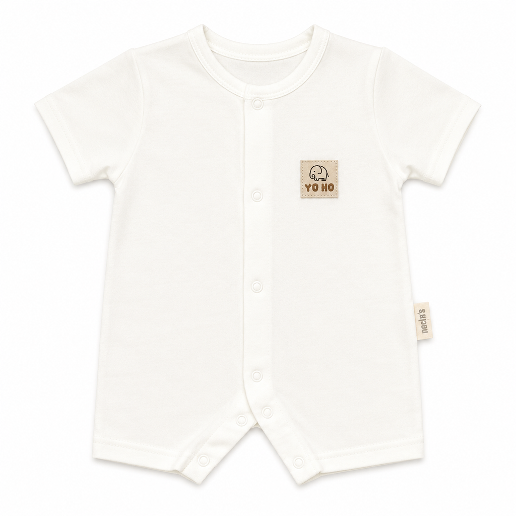 Boys Jungle Cotton Romper Set – 3 Pieces