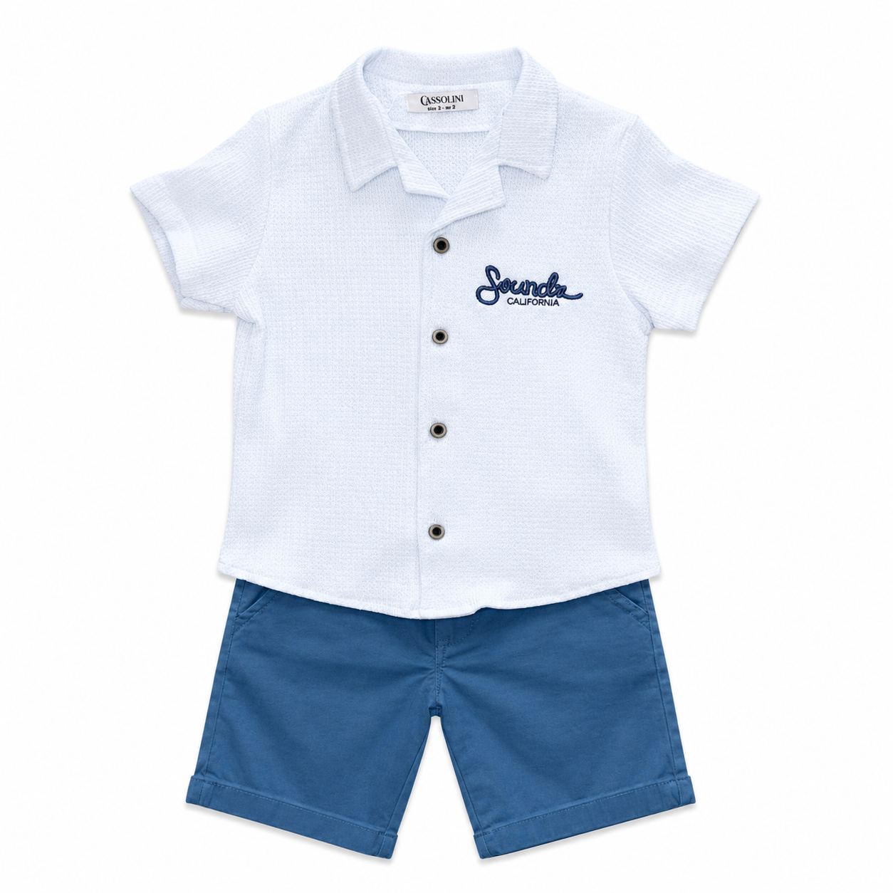 Boys Embroidered Set 2-Pieces