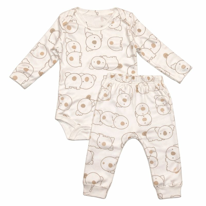 Unisex Baby Cotton Set – 2 Pieces