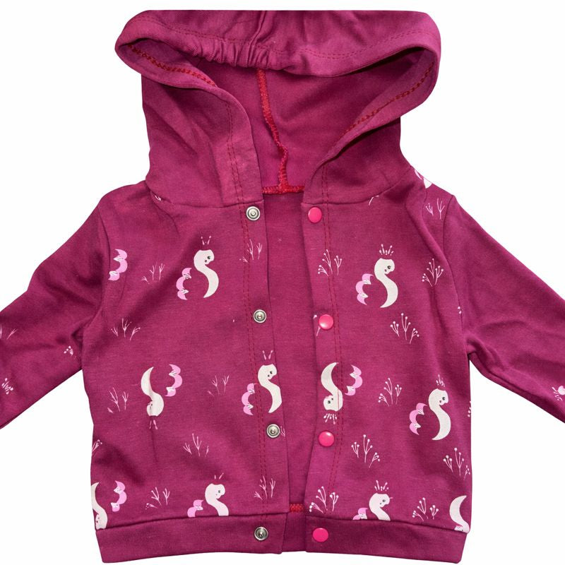 Swan Baby Girl Cotton Set