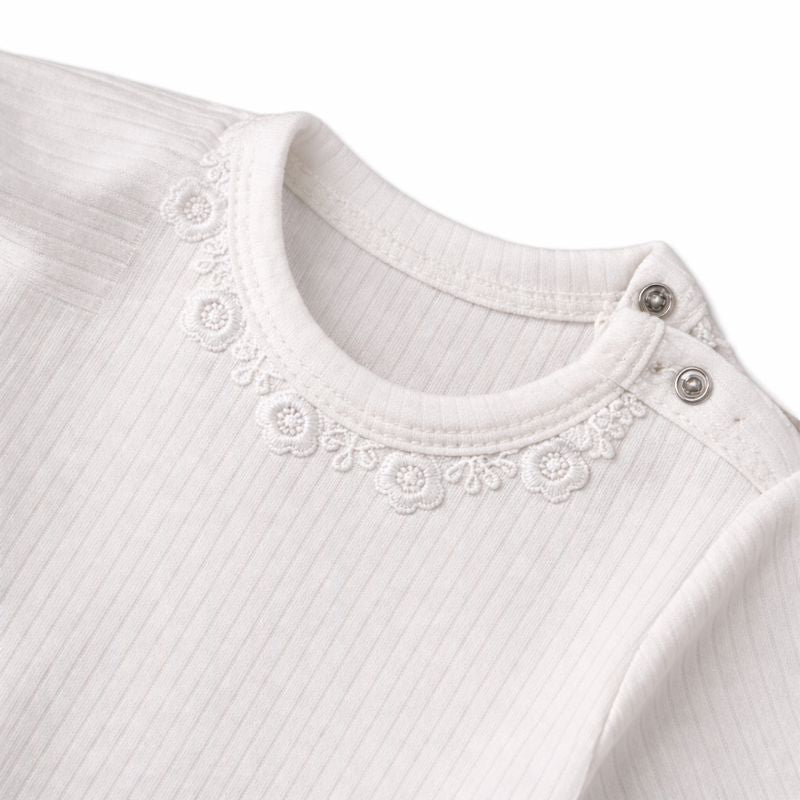 White & Pink Cozy Fleece 3-Piece Set