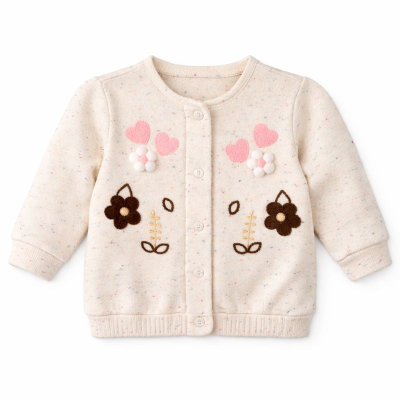 White & Pink Cozy Fleece 3-Piece Set