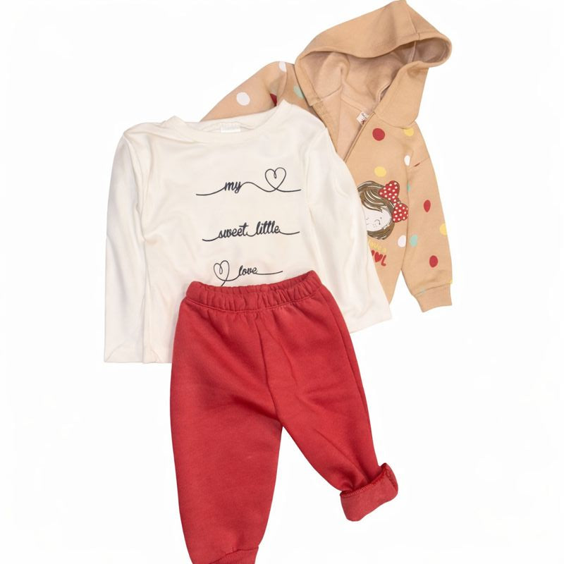 Lola Set – 3-Piece Fleece Outfit