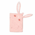 Bunny Hooded Baby Bath Towel with Loofah