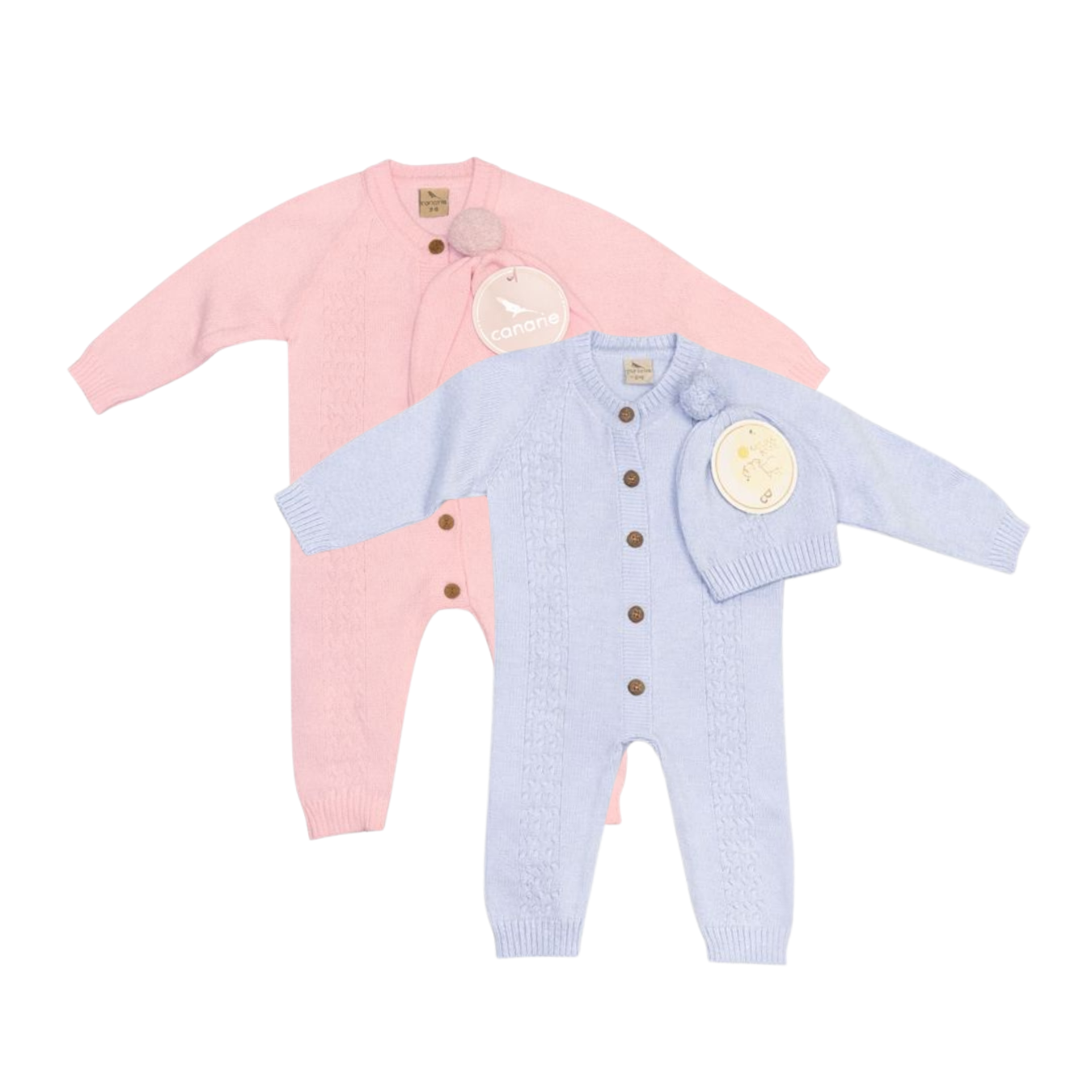 Baby Blue or Pink Set – 4 Pieces