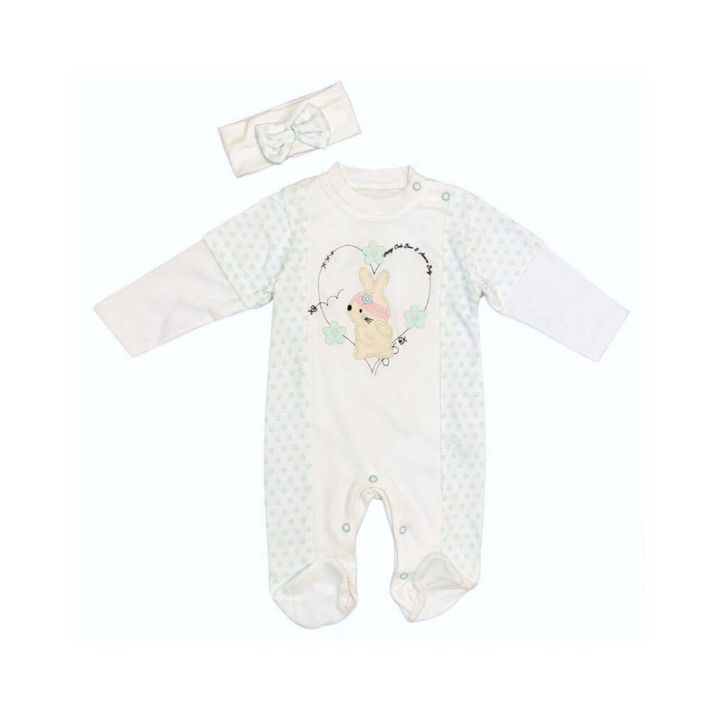 Cotton Girls Jumpsuit Set – 2 Pieces