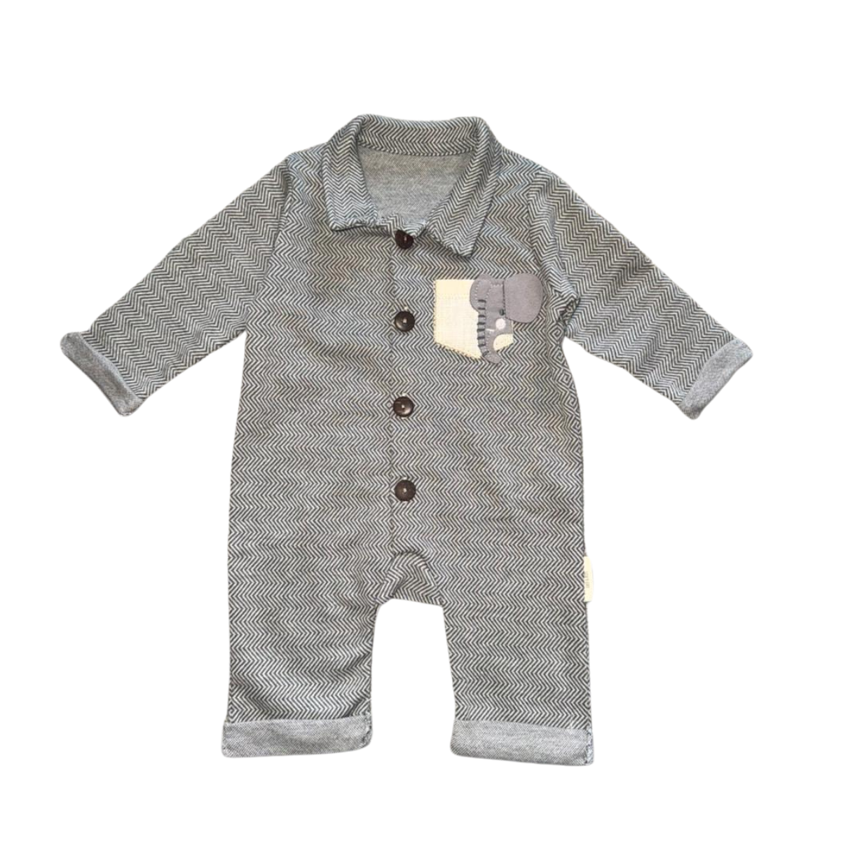 Unisex Cotton Baby Jumpsuit