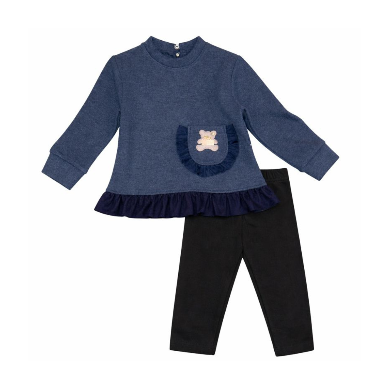 Classy Girls Navy Set – 2 Pieces