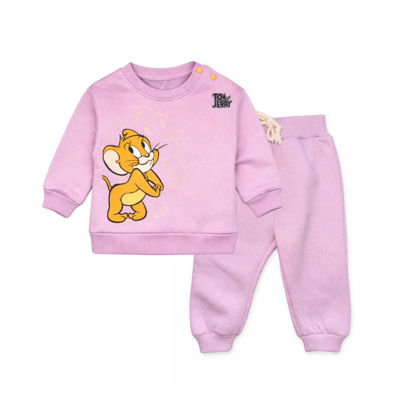 Girls Tom & Jerry Fleece Set – 2 Pieces
