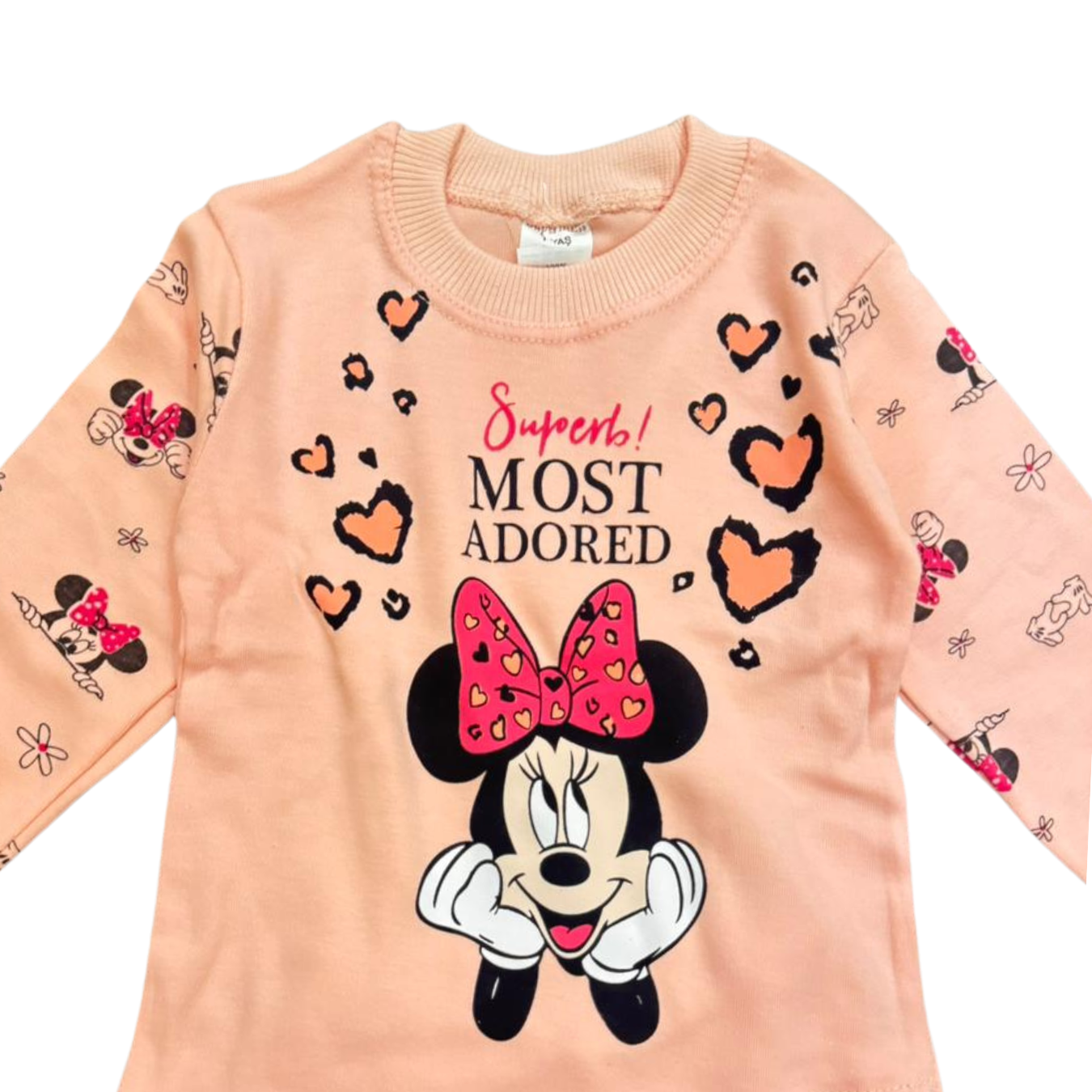 Baby Girl Minnie Mouse Cotton Pajamas
