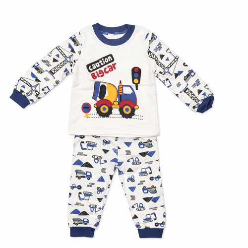 Baby Boy Cars Cotton Pajama Set