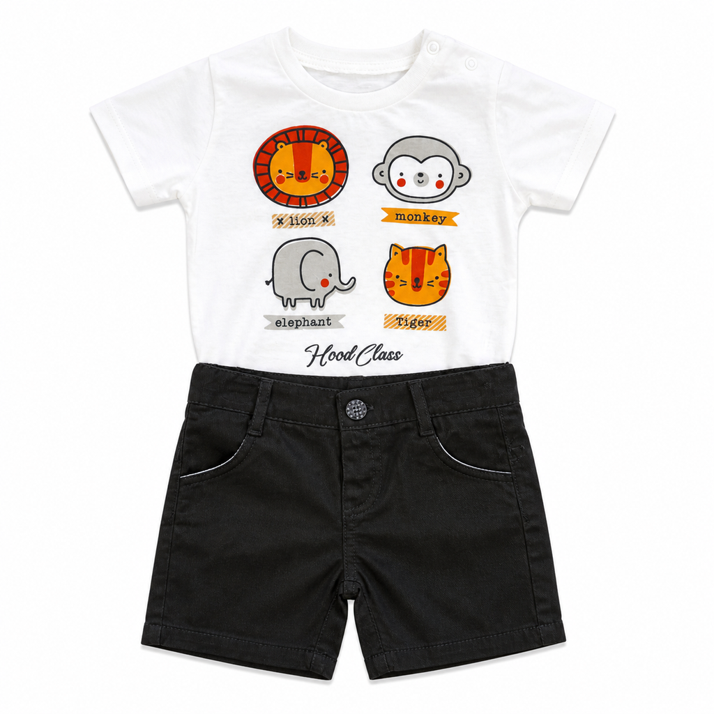 Boys 3-Piece Linen Chemise Set