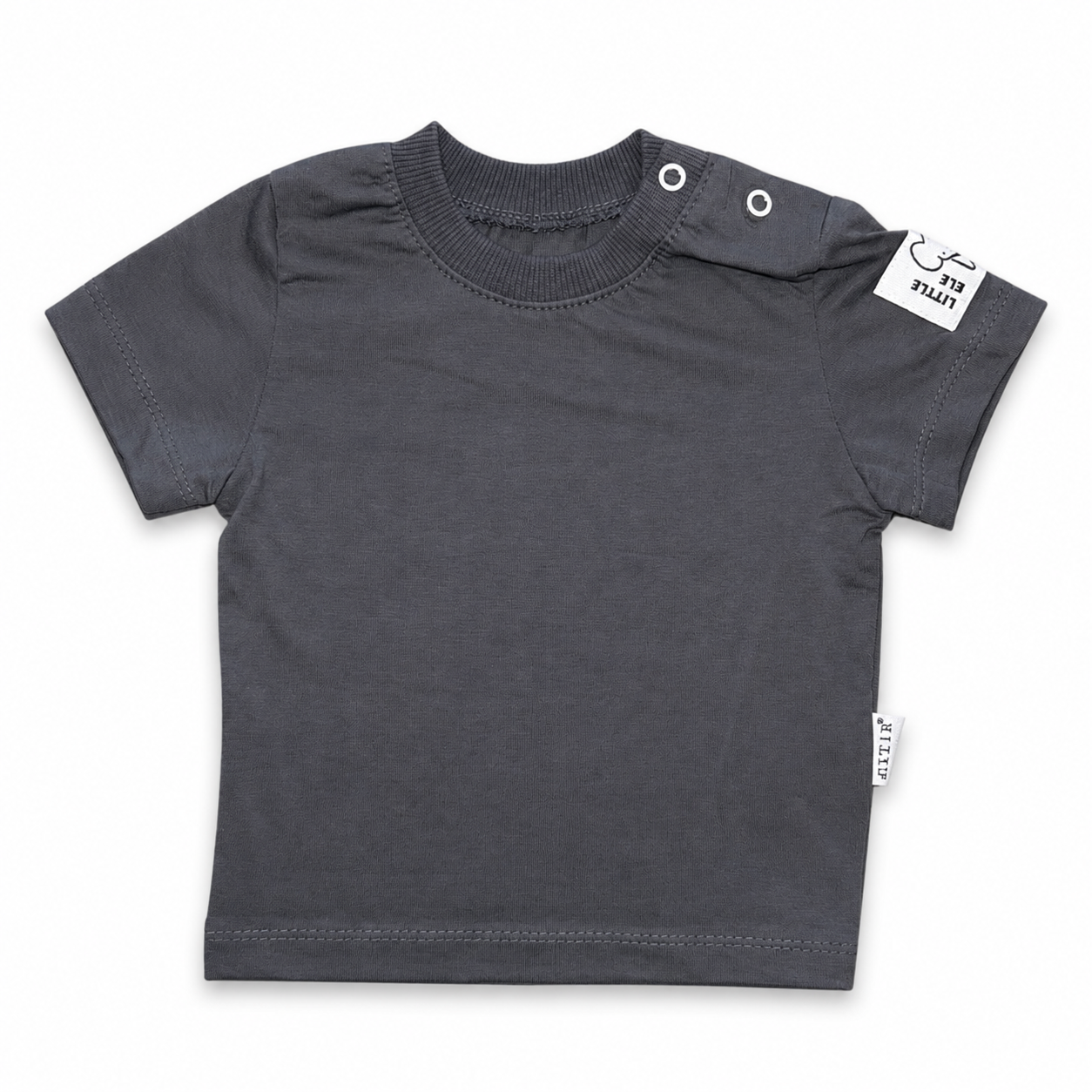 Boys Elephant Overall with T-Shirt Set - 2 Pieces