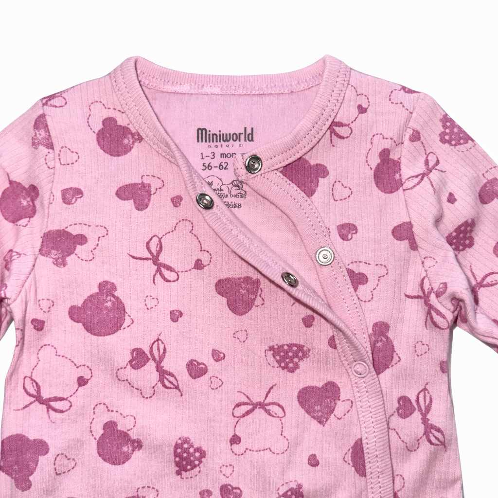 Baby Girl Jumpsuit Set – 2 Pieces