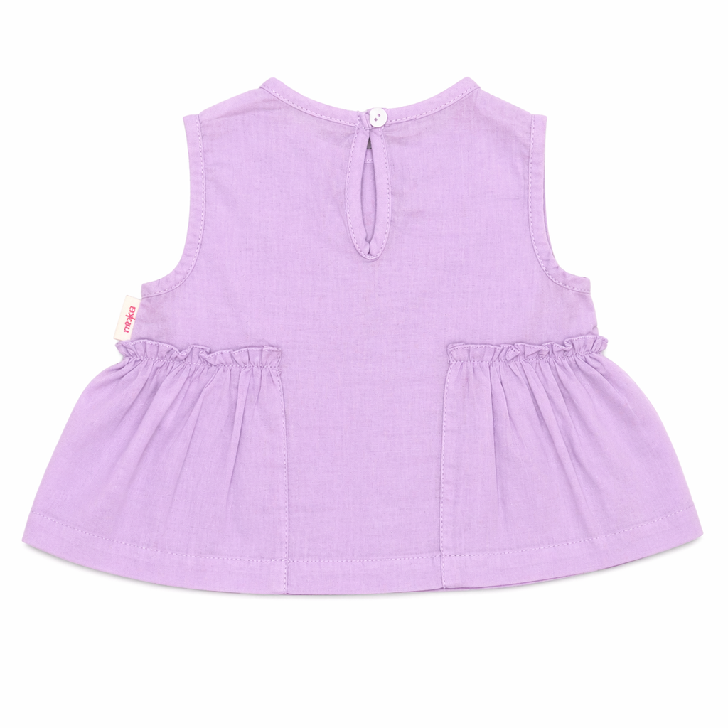 Baby Girls 2-Piece Linen Set
