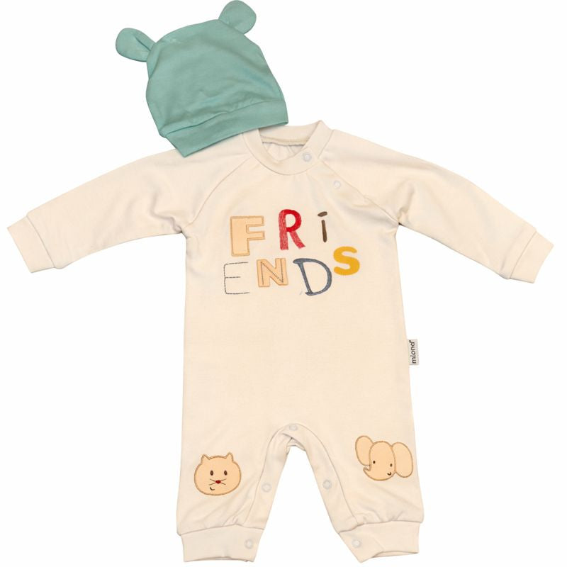 Unisex Cotton Jumpsuit Set – 2 Pieces