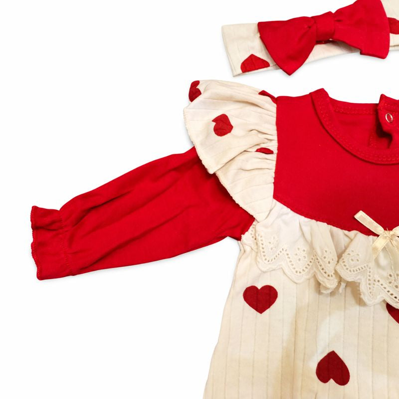Love Jumpsuit for Girls Set – 2 Pieces