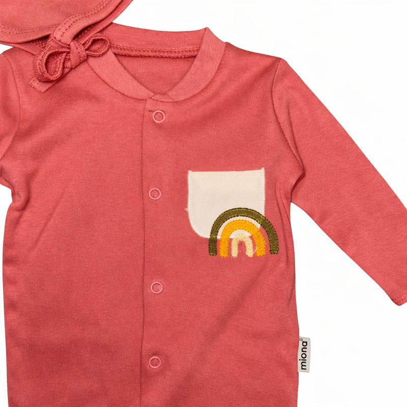 Cotton Girl Jumpsuit Set – 2 Pieces