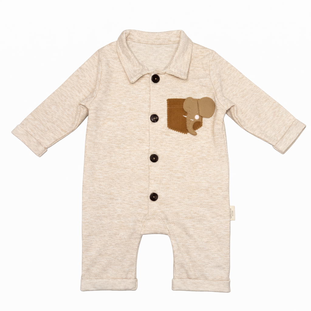 Unisex Cotton Baby Jumpsuit