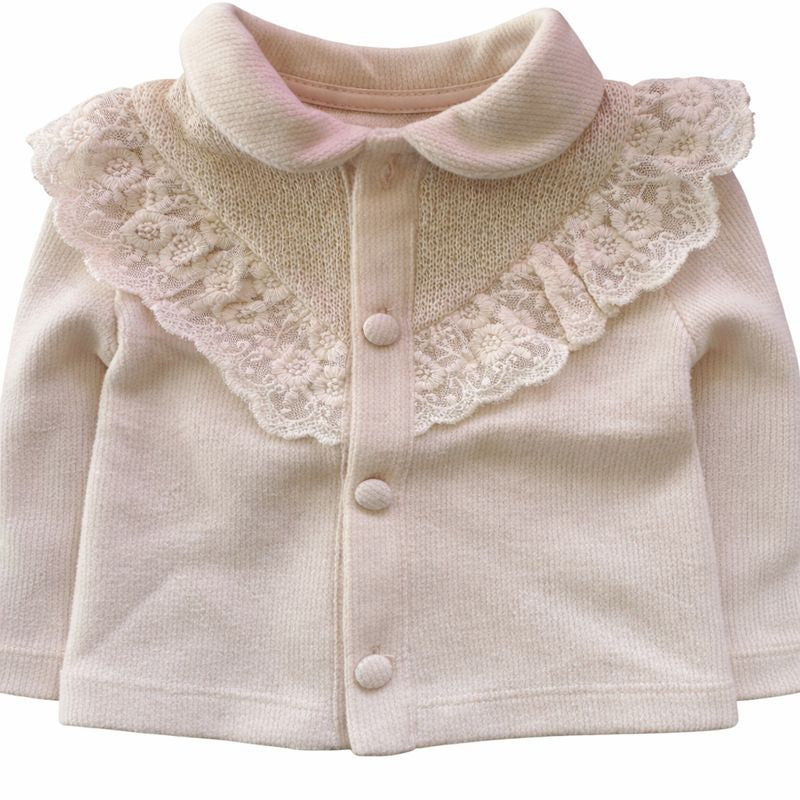 Newborn Girls Soft Wool Set – 2 pieces