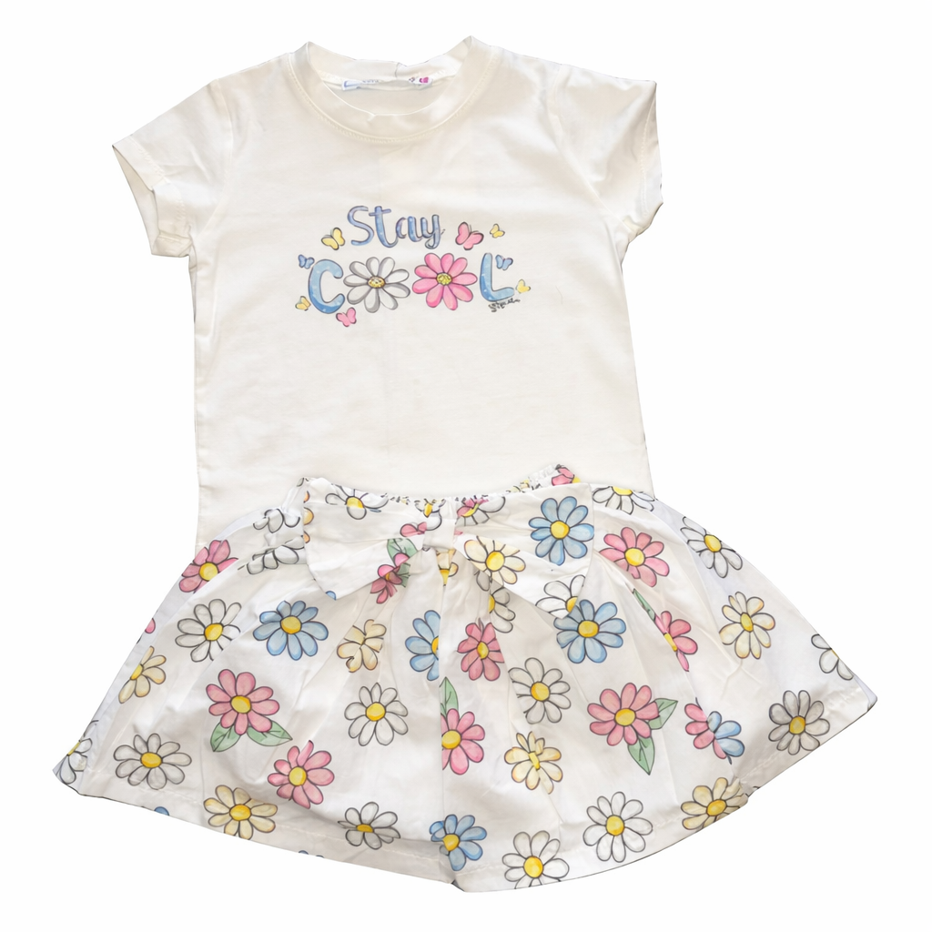 Girls 3-Piece Spring Floral Set