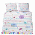 Baby Girl Bed Star Set